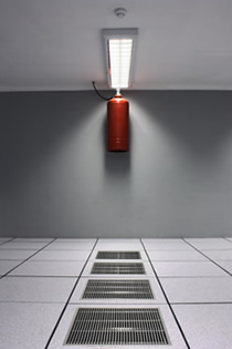 data centre with fire suppression